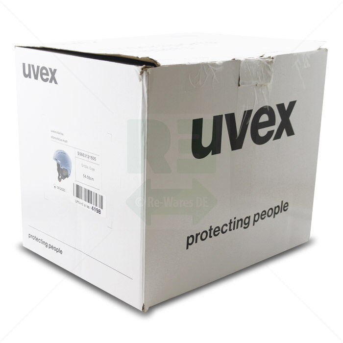 Skihelm uvex Stance stone blue matt 54-58 cm