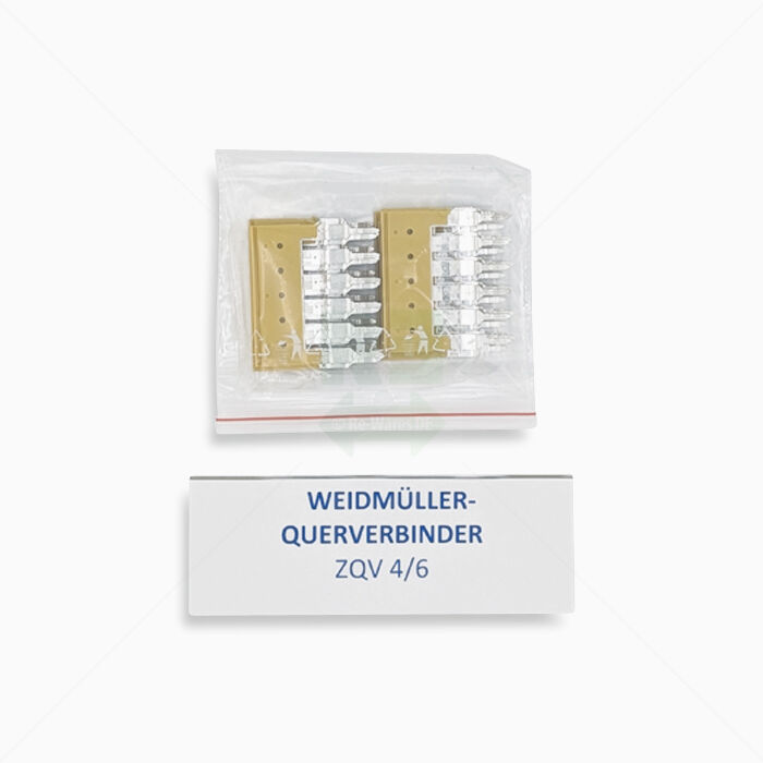 Querverbinder Weidmüller ZQV 4/6 Querverbinder, gelb 10 Stück