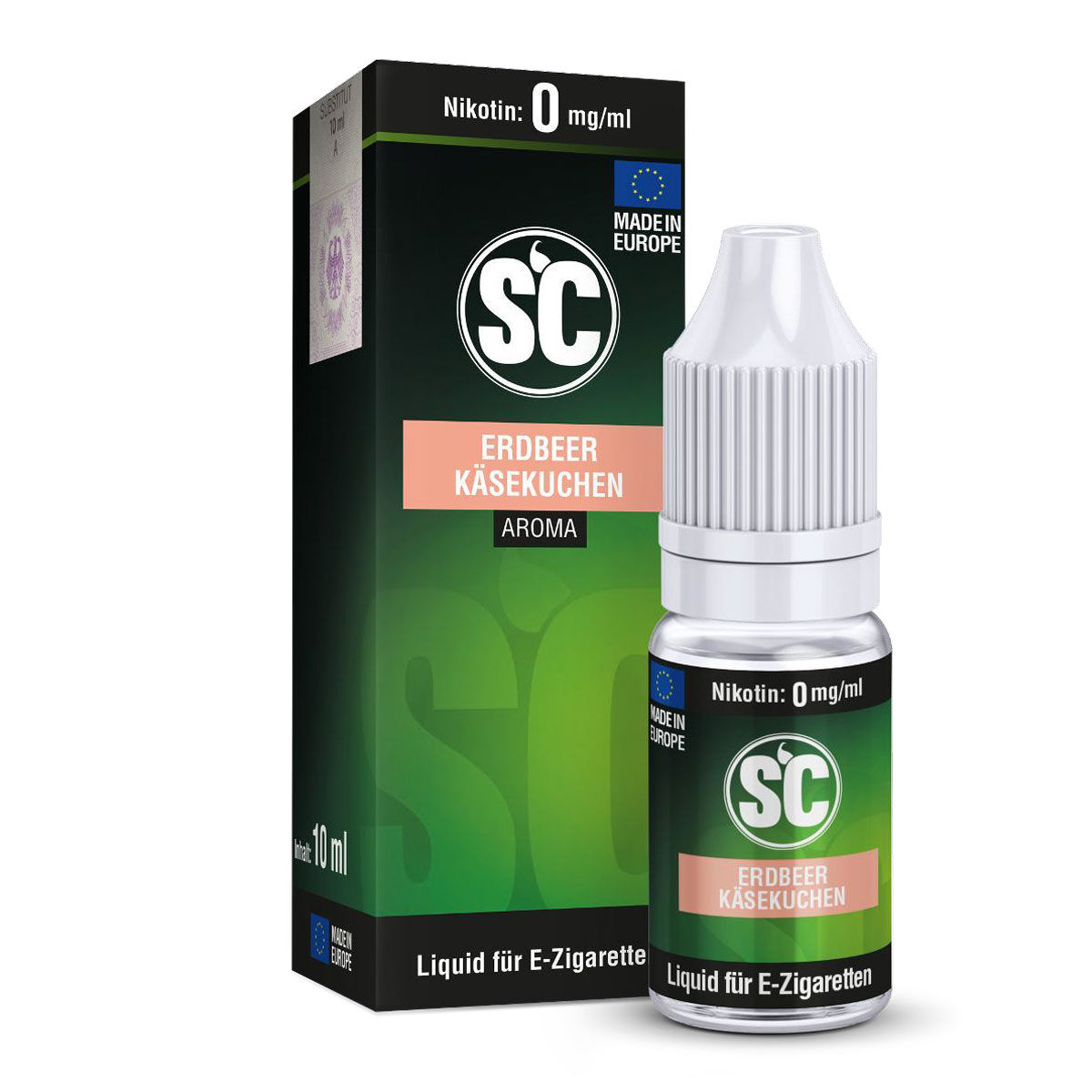SC Liquid Erdbeer Käsekuchen 10 ml – 0 mg/ml