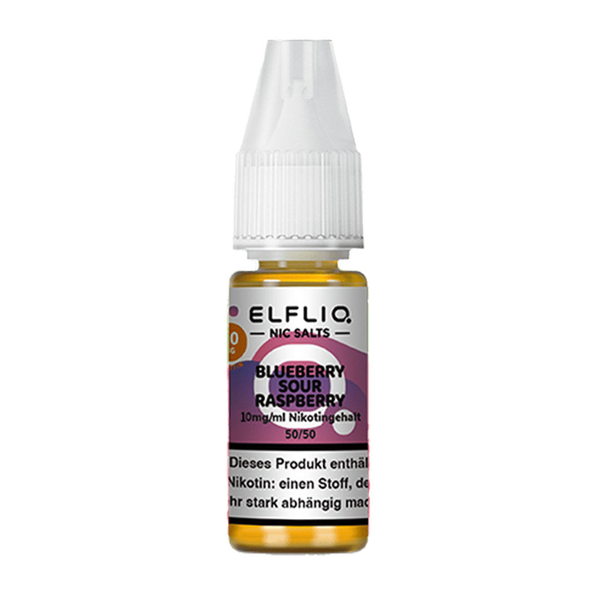 Liquid Nikotinsalz Blueberry Sour Raspberry ELFLIQ 10ml 10mg/ml