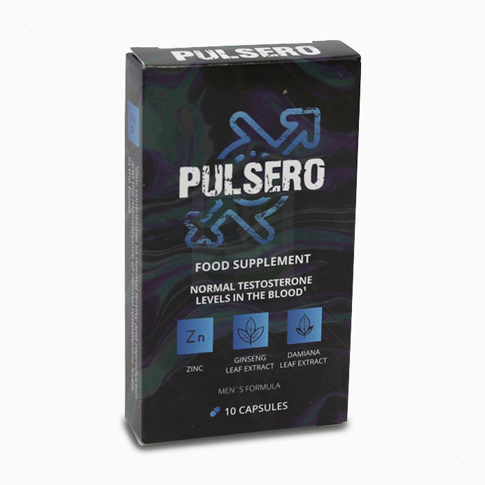 Nahrungsergänzungsmittel Pulsero für den Mann