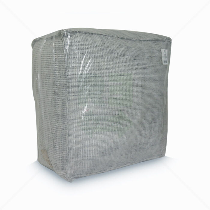Sitzkisssen Pouf URBANARA bengal 60x60x30cm hellgrau weiß Sitzkisssen Pouf URBANARA bengal 60x60x30cm hellgrau weiß