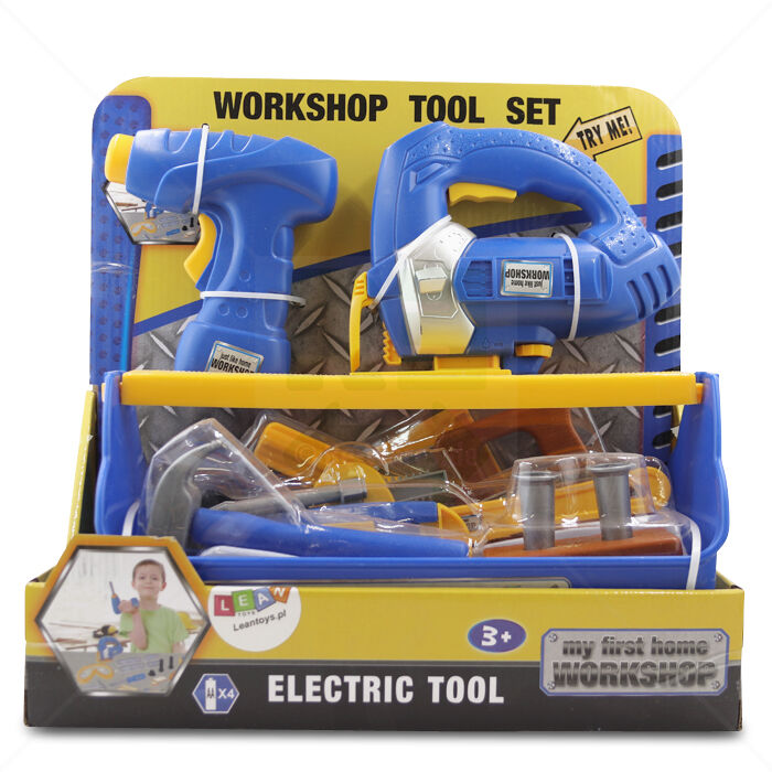 Spielzeug Werkzeug Set LEAN Toys | batteriebetrieben Spielzeug Werkzeug Set LEAN Toys | batteriebetrieben