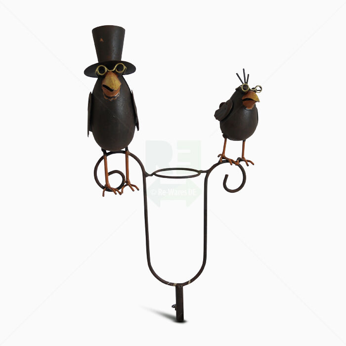 Gartendeko Vogelpaar Exner Metall