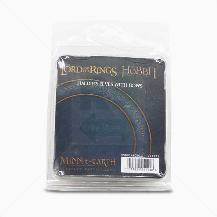 *A-WARE* Zinnfiguren Herr der Ringe Tabletop Galadhrim mit Bogen Haldirs Elben 3-er Set