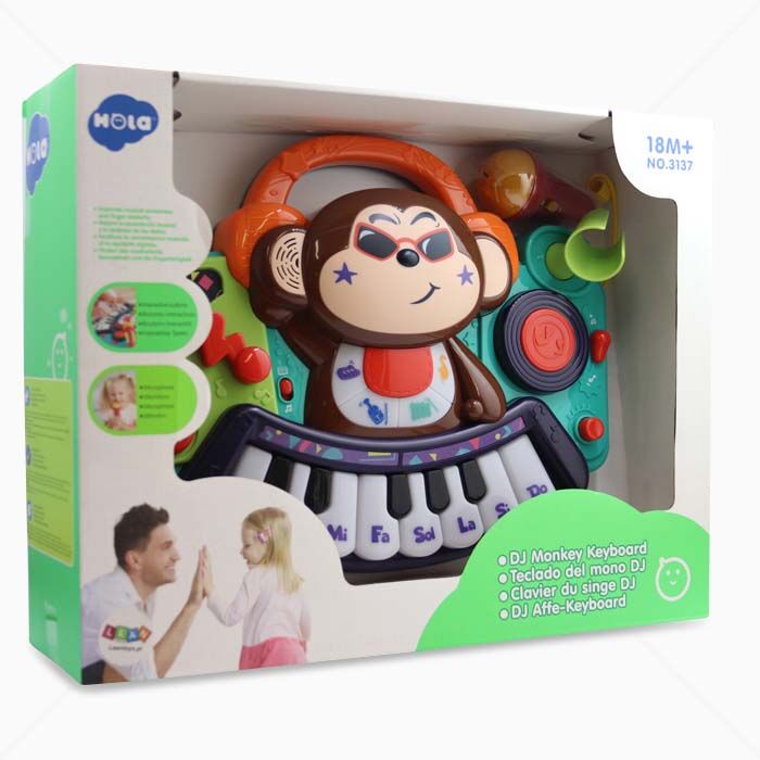 Interaktives Klavier LEAN Toys DJ Monkey Interaktives Klavier LEAN Toys DJ Monkey