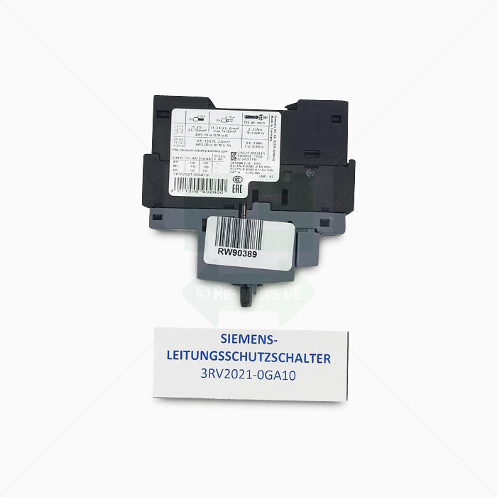 Leitungsschutzschalter Siemens 3RV2021-0GA10 Sirius