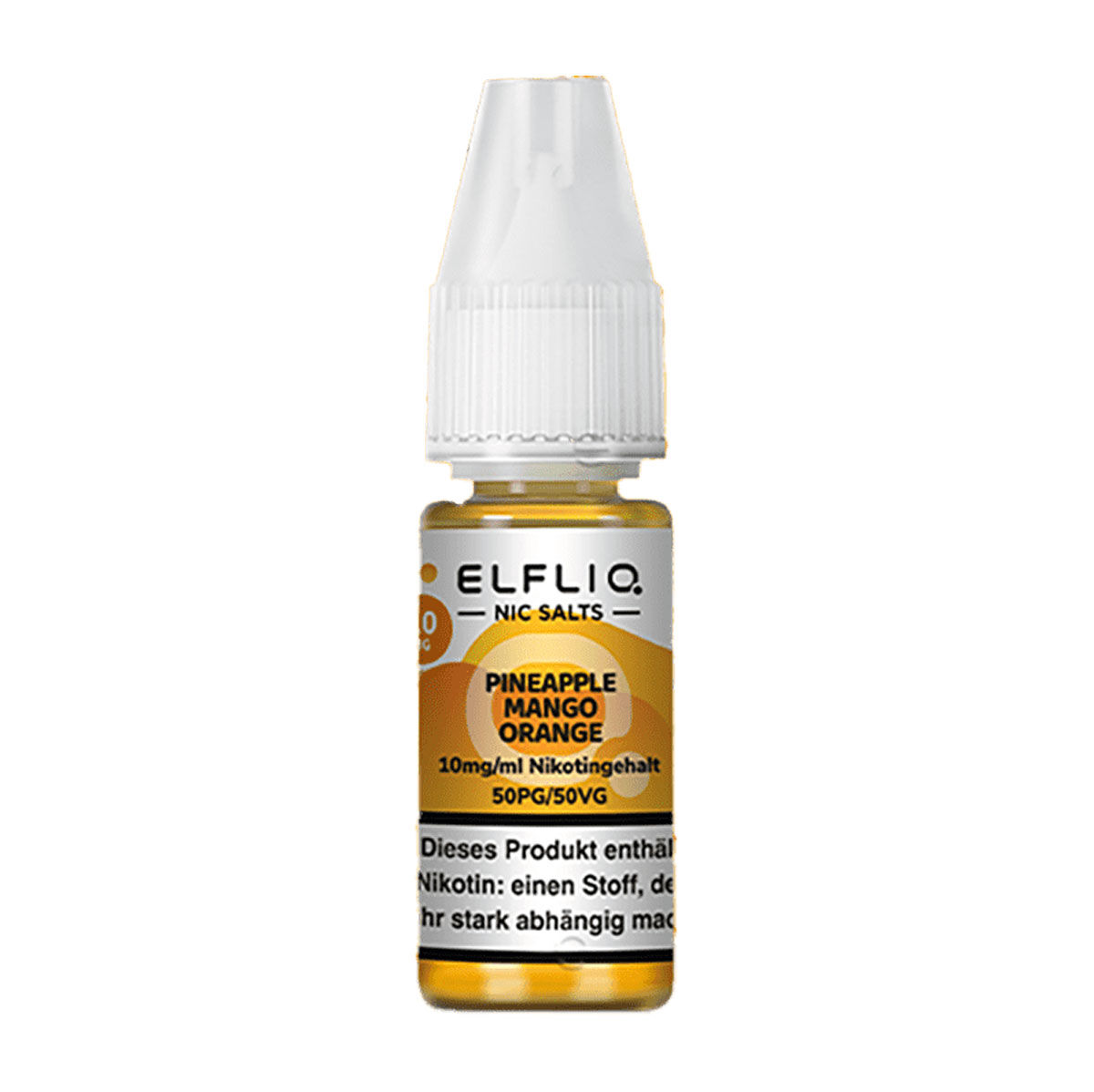 Liquid Nikotinsalz Pineapple Mango Orange ELFLIQ 10ml 10mg/ml