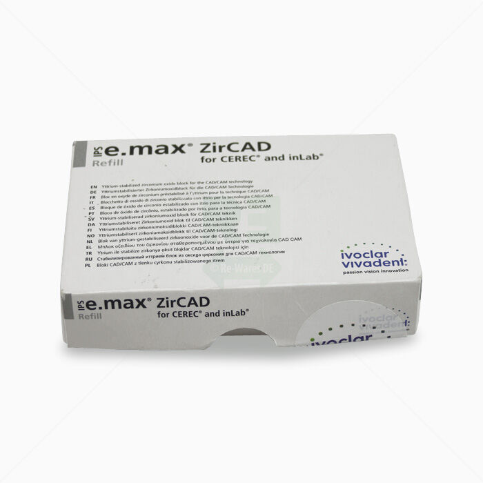 *B-WARE* Zirkoniumoxidblock IPS e.max ZirCAD CAD/CAM Blöcke LT B2 / C17