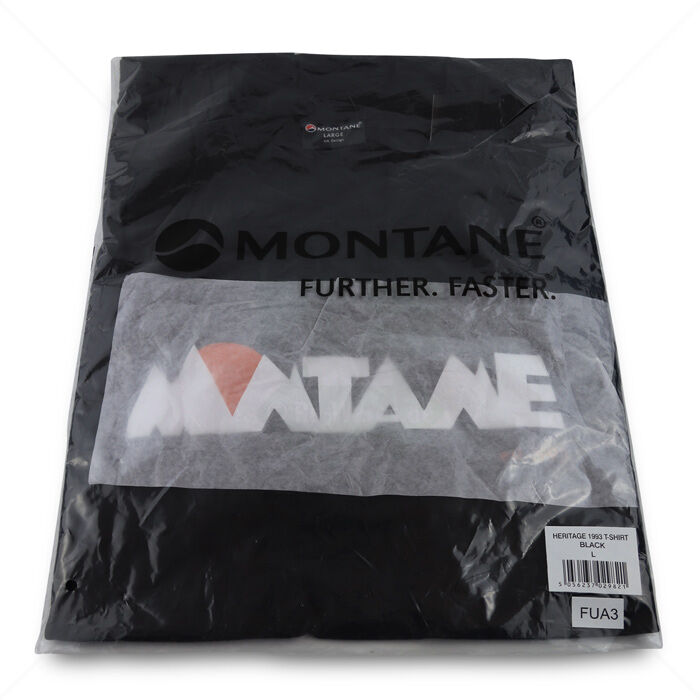 T-Shirt Montane Heritage 1993 Größe L T-Shirt Montane Heritage 1993 Größe L