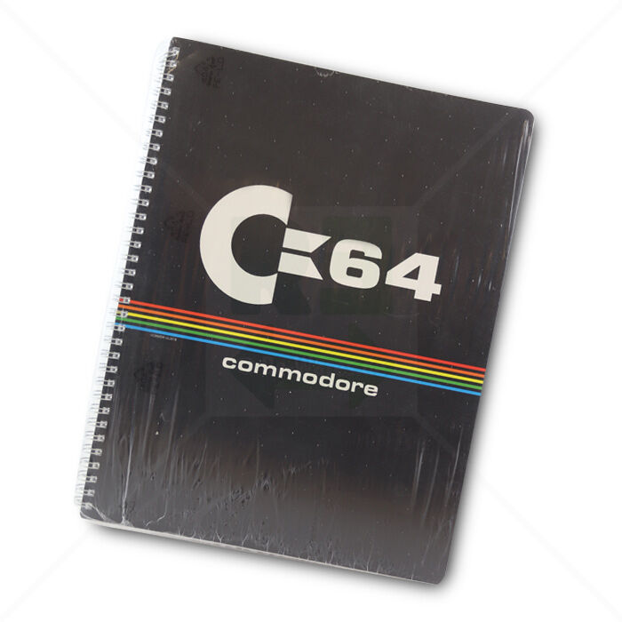 Collegeblock C64 Commodore United Labels | DIN A4 kariert | 80 Blatt Collegeblock C64 Commodore United Labels | DIN A4 kariert | 80 Blatt