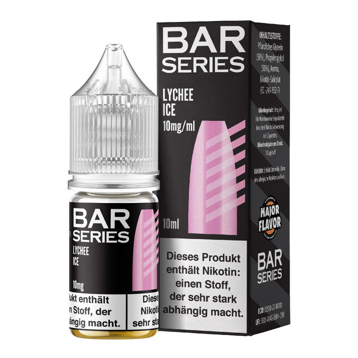 Liquid Nikotinsalz Bar Series - Lychee Ice 10ml 10mg/ml (mittel)