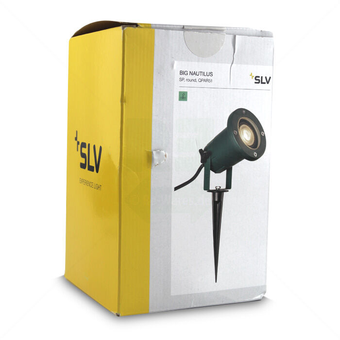 Outdoor Erdspießleuchte BIG NAUTILUS SLV  grün Outdoor Erdspießleuchte BIG NAUTILUS SLV  grün