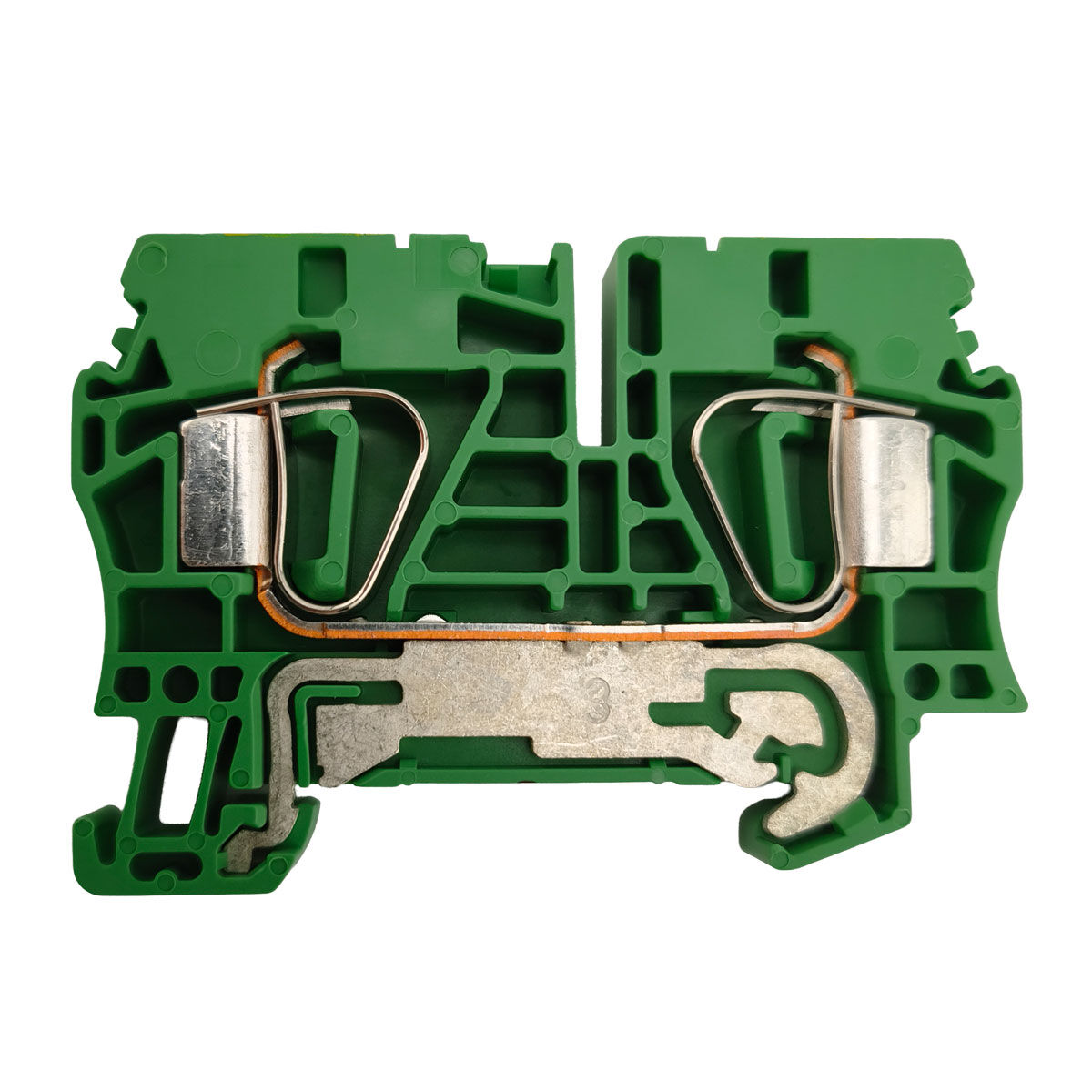 Schutzleiterklemmen Weidmüller ZPE 6 1608670000 6 mm² grün/gelb – 20 Stück