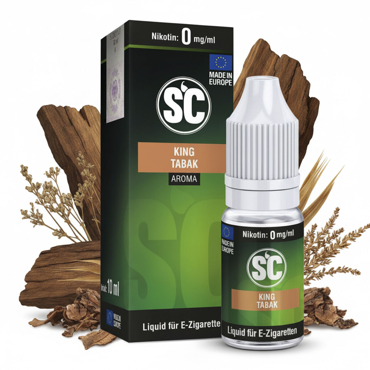 Liquid King Tabak SC 10ml 00 mg/ml (ohne)