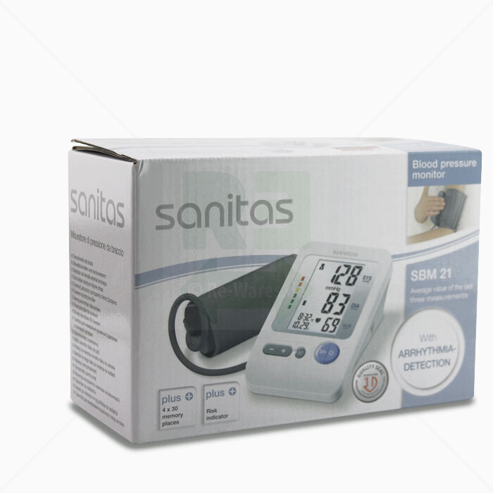 Oberarm-Blutdruckmessgerät Sanitas Blutdruck- und Pulsmessung