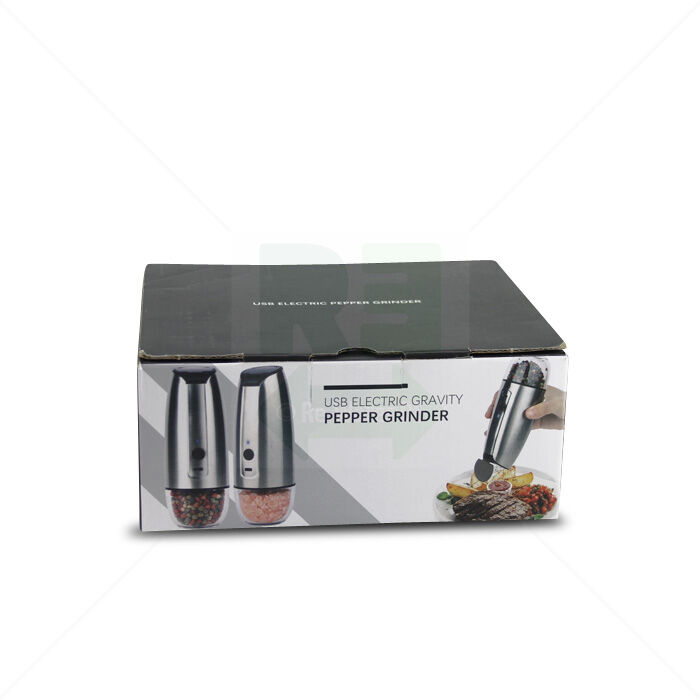 Salz und Pfeffermühle Paishenkji Elektrisch 2er-Set Aufladbar