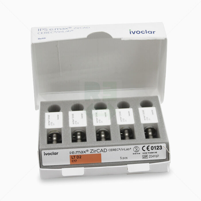 Zirkoniumoxidblock IPS e.max ZirCAD CAD/CAM Blöcke LT D2 C17
