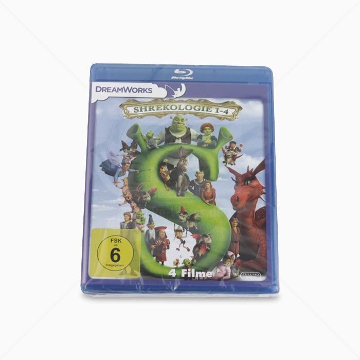 DVD Blu-ray Disc Shrekologie 1-4, FULL-HD, ab 6 Jahren