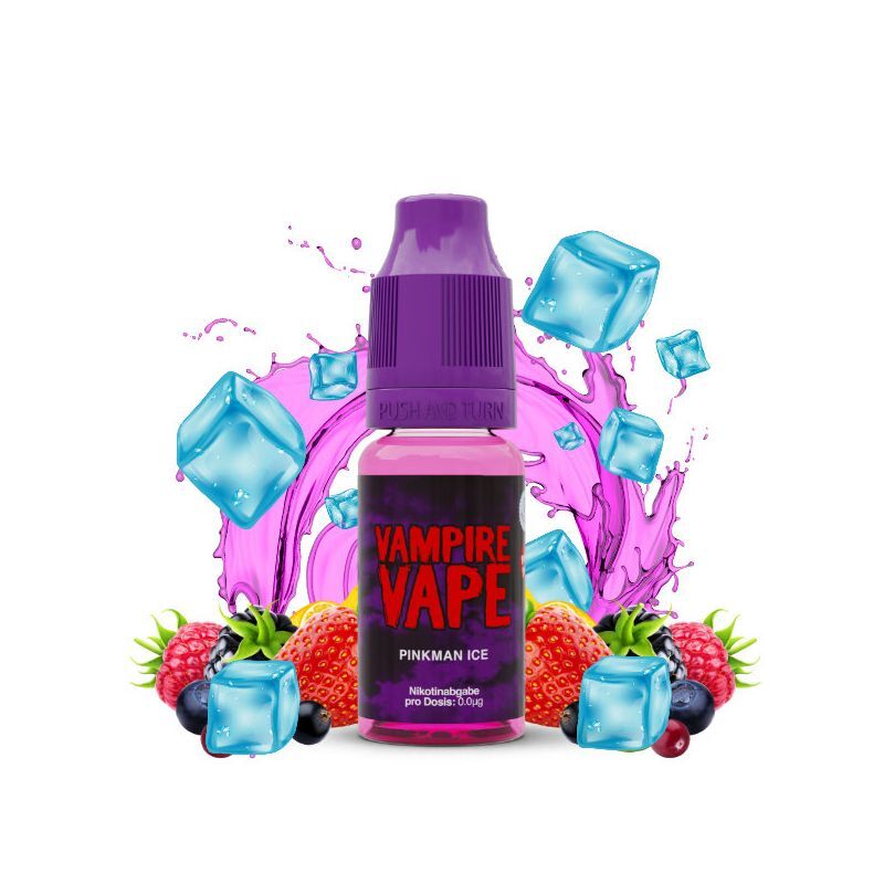 *ABVERKAUF* Liquid Pinkman Ice Vampire Vape 10ml für E-Zigarette 00 mg/ml (ohne)