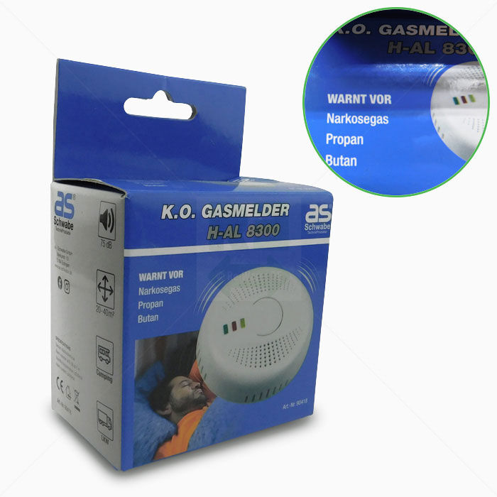 K.O. Gas Melder H AL 8300 As Schwabe