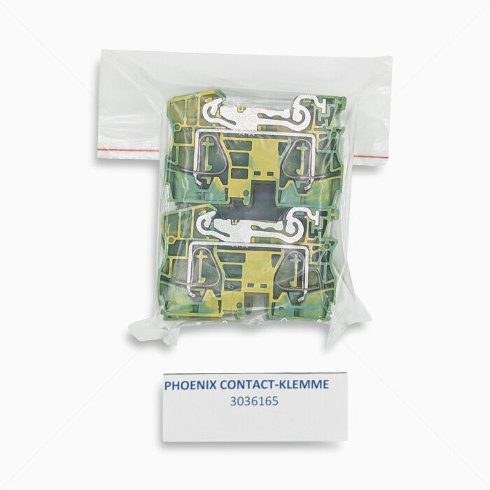Klemme Phoenix Contact 3036165 Schutzleiterklemme, 16mm², grün/gelb 10 Stück