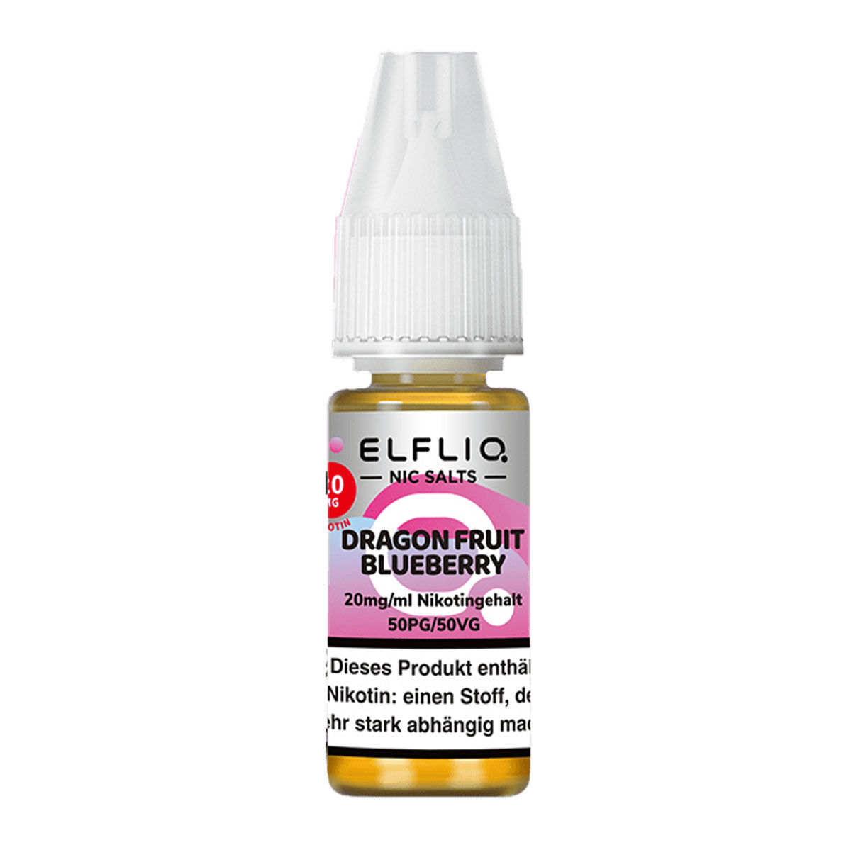 Liquid Nikotinsalz Dragon Fruit Blueberry ELFLIQ 10ml 20mg/ml (stark)