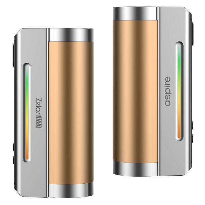Akkuträger ASPIRE Zelos M80 2600mAh 80W gold-silber