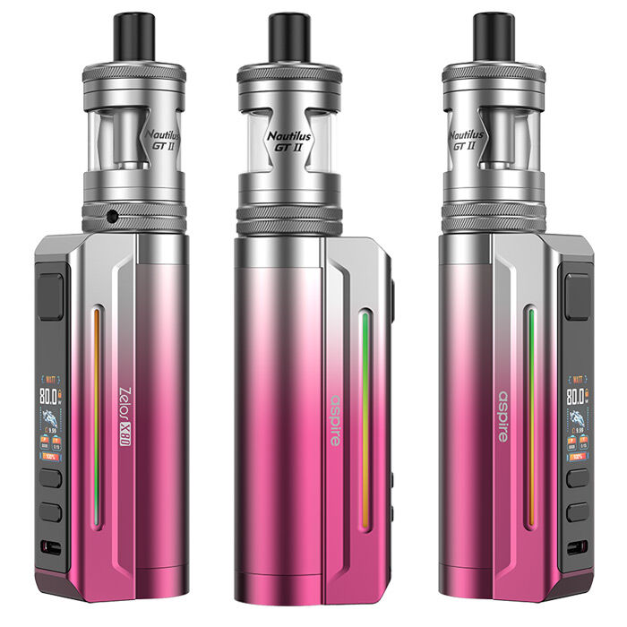 E-Zigaretten Set ASPIRE Zelos X80 pink gradient