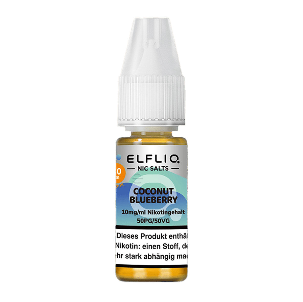 Liquid Nikotinsalz Coconut Blueberry ELFLIQ 10ml 10mg/ml (mittel)