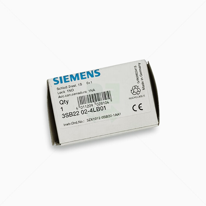 Schloss Siemens 3SB22 02-4LB01 Schloss 2 RAST