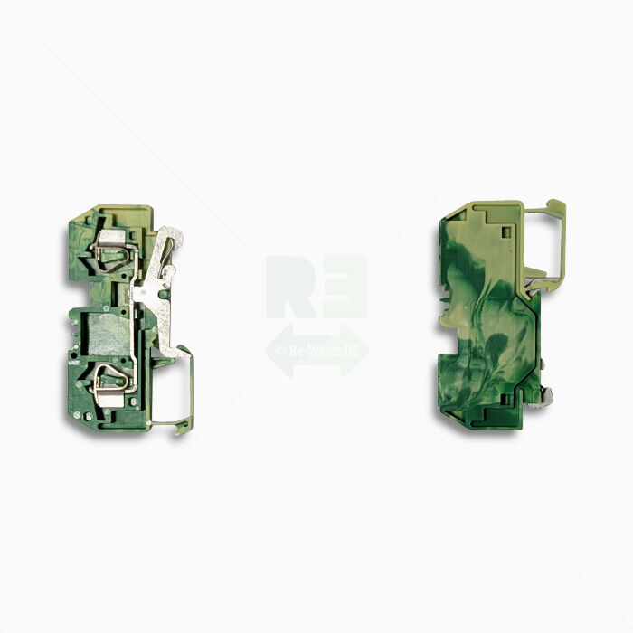 Klemme Wago 282-907 2-Leiter-Schutzleiterklemme 6mm² grün/gelb