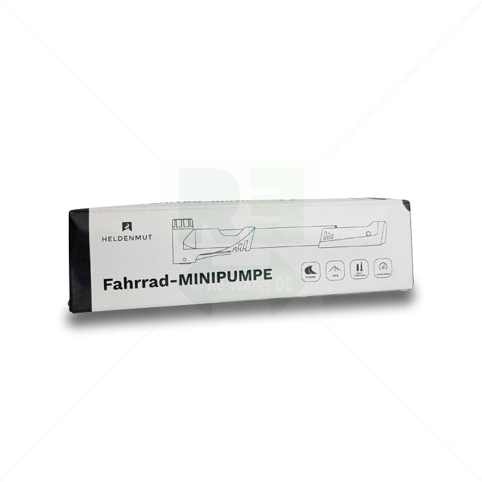 Fahrrad-Minipumpe Heldenmut