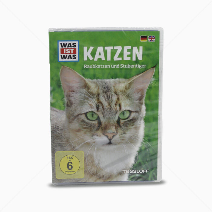 DVD Tessloff Was ist Was   KATZEN Raubkatzen und Stubentiger