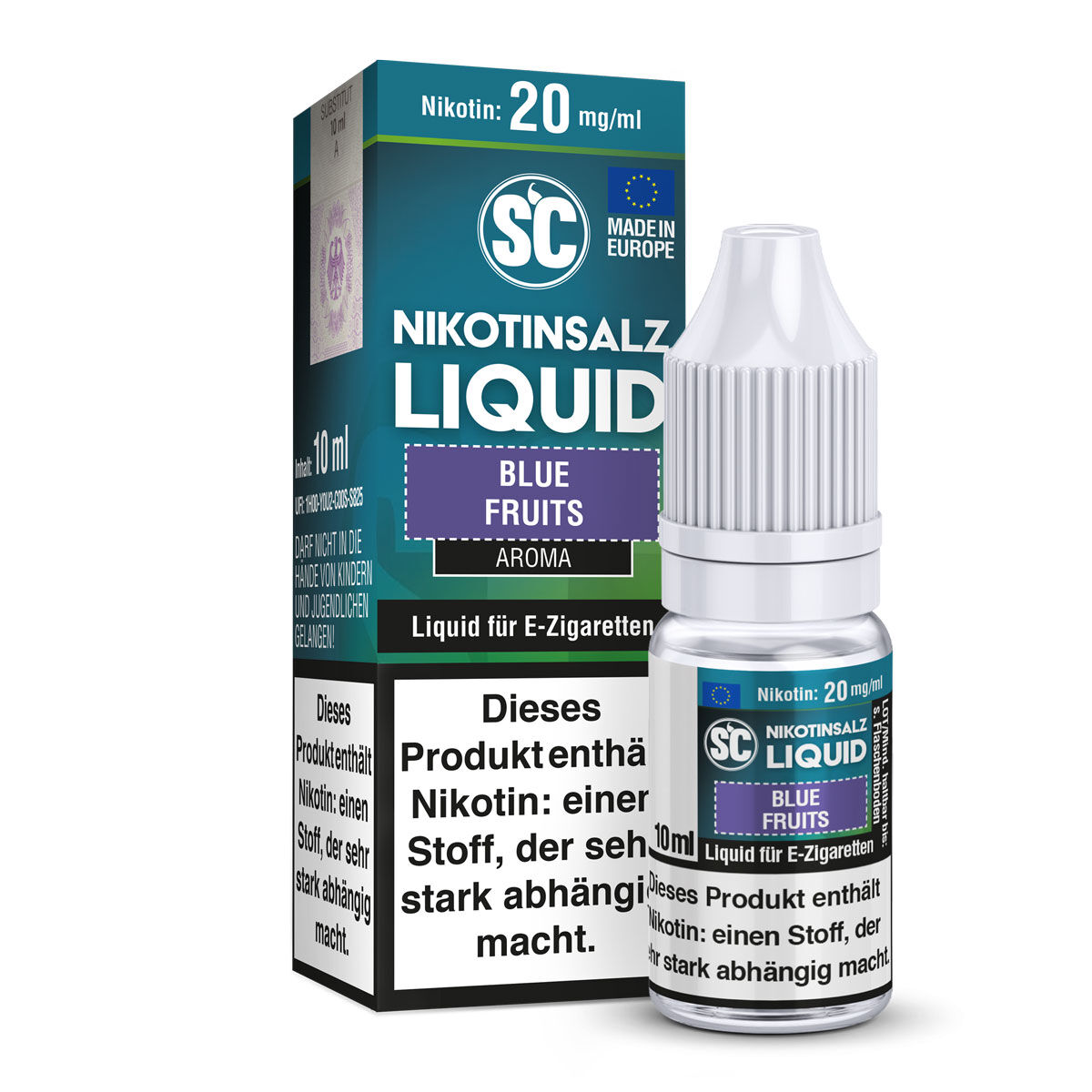 Liquid Nikotinsalz Blue Fruits SC 10ml 20mg/ml
