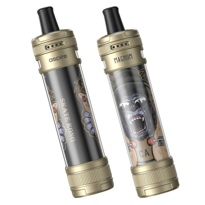E-Zigaretten Set ASPIRE Magnum 6ml Gold & Skate Kong