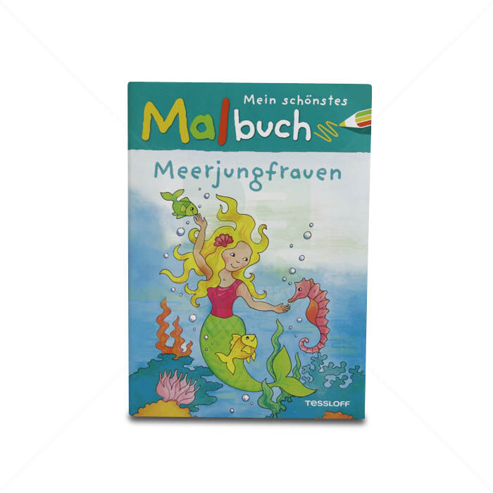 Heft Tessloff Mein schönstes Malbuch Meerjungfrauen Heft Tessloff Mein schönstes Malbuch Meerjungfrauen