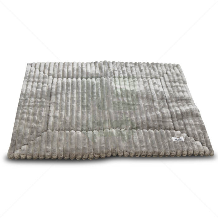 Hundebetteinlage Sabro Mjuck Cord pearl M 70x85 cm grau