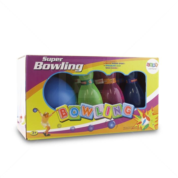 Bowling Set LEAN Toys Super Bowling