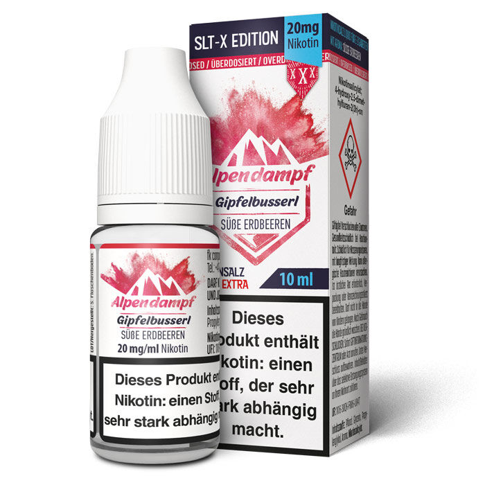 Liquid Nikotinsalz SLT-X Gipfelbusserl Alpendampf 10ml 20mg/ml (stark)