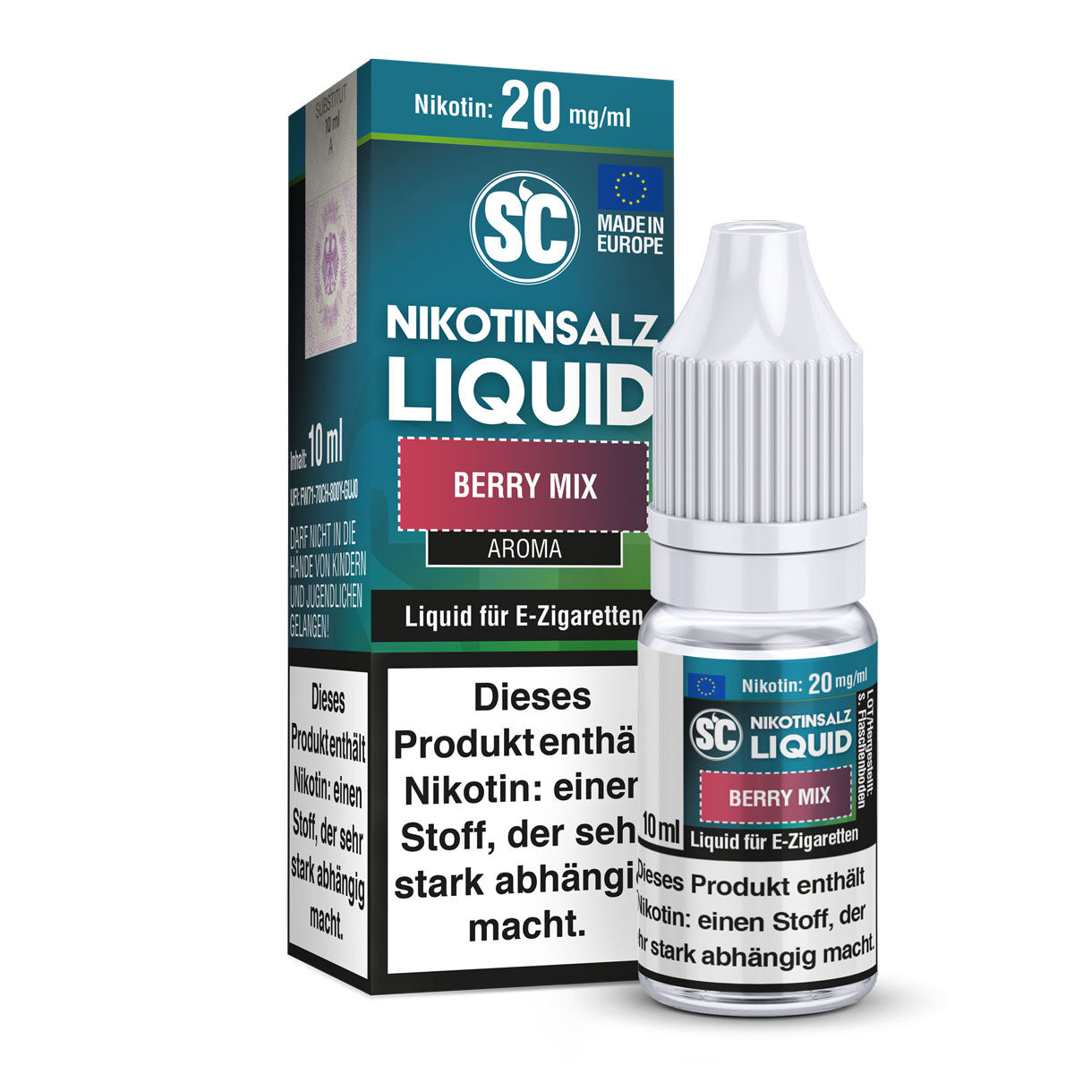SC Berry Mix Nikotinsalz Liquid 20 mg/ml 10 ml