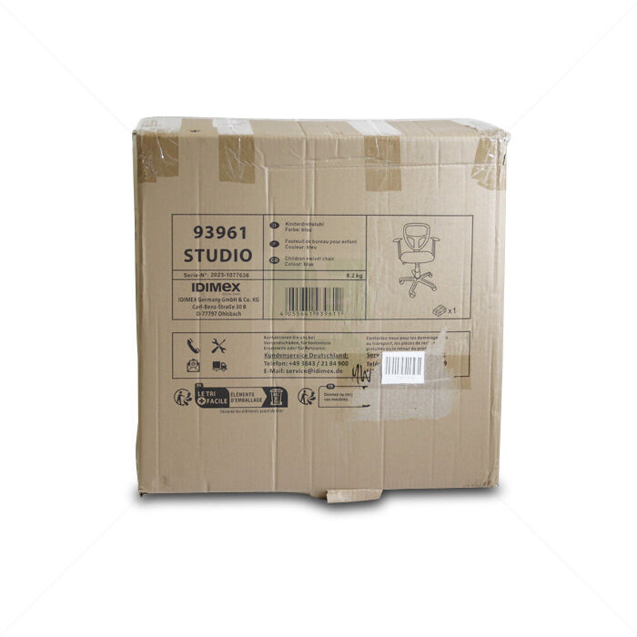 Kinderdrehstuhl Idimex 93961 Studio bis 80 kg blau