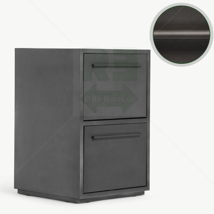 Büroschrank MADE Asmara Kanonengrau Büroschrank MADE Asmara Kanonengrau