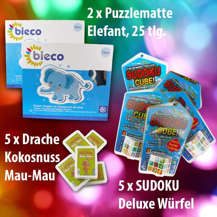 Mitgebsel Kindergeburstag Partybox Tombola 12-tlg. | Nummer 1 Mitgebsel Kindergeburstag Partybox Tombola 12-tlg. | Nummer 1