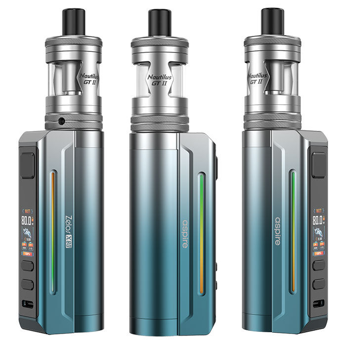 E-Zigaretten Set ASPIRE Zelos X80 blue gradient