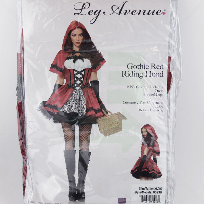 Kostüm Leg Avenue Gothic Red Riding Hood | XL
