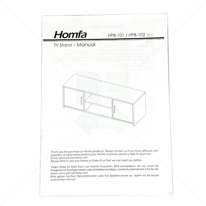 TV-Schrank Homfa schwarz TV-Schrank Homfa schwarz