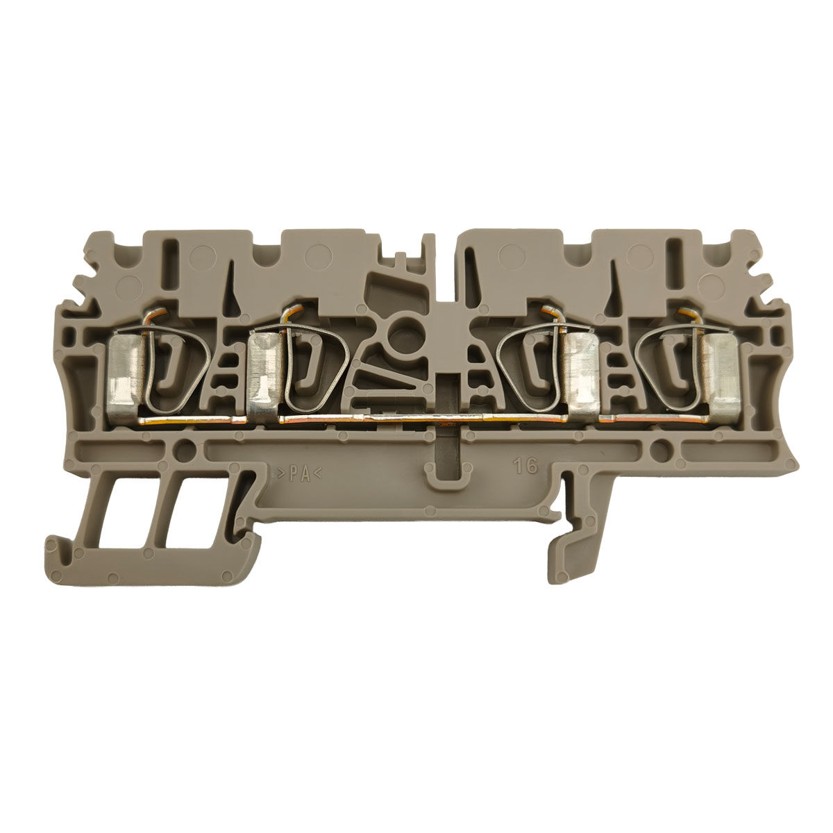 Durchgangsklemmen Weidmüller ZDU 2.5/4AN 1608570000 2,5 mm² beige – 14 Stück