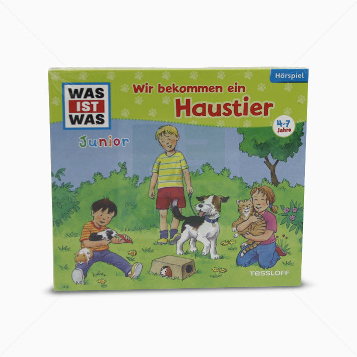 CD Tessloff  Was ist Was Jonior Hörspiel Wir bekommen ein Haustier