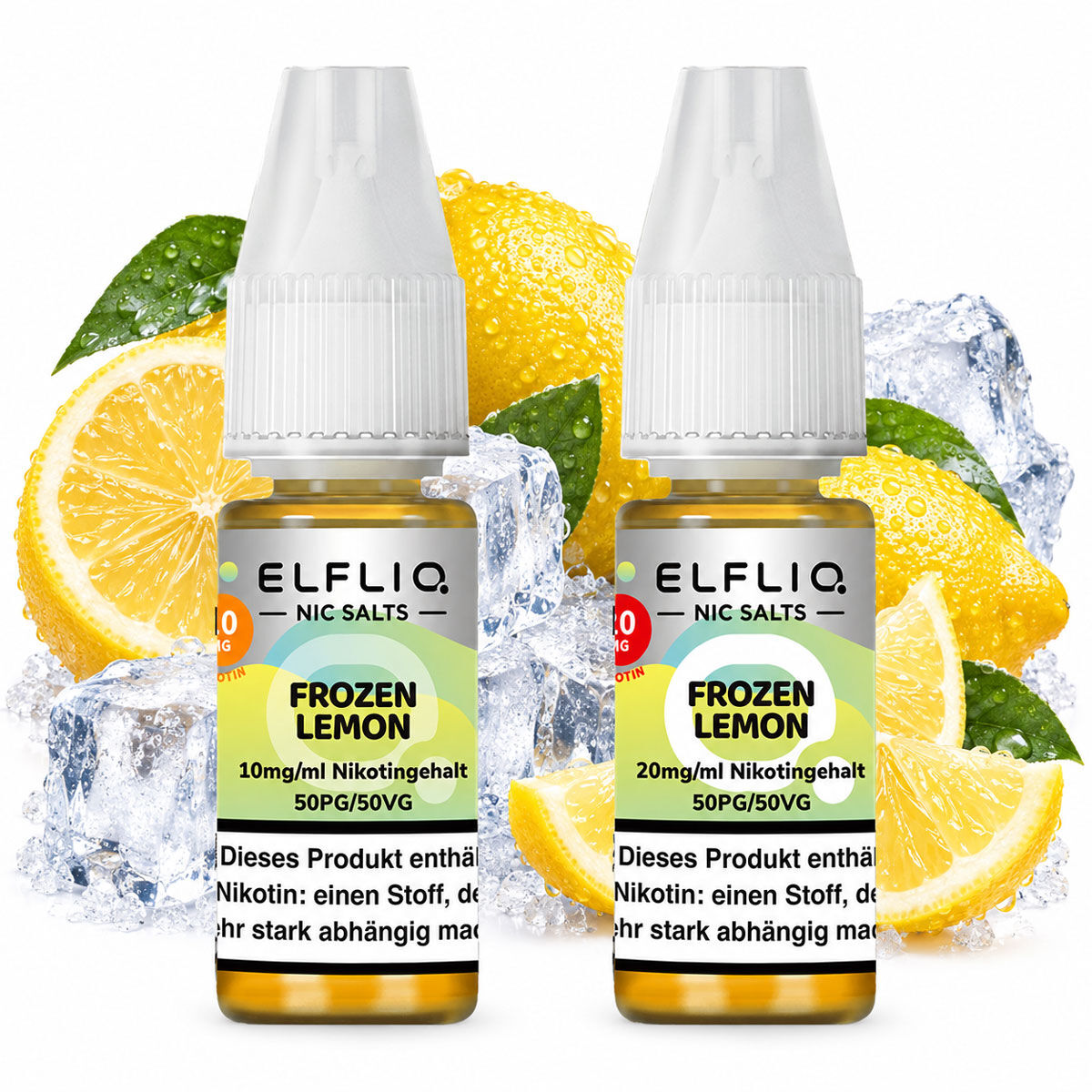 Liquid Nikotinsalz Frozen Lemon ELFLIQ 10ml